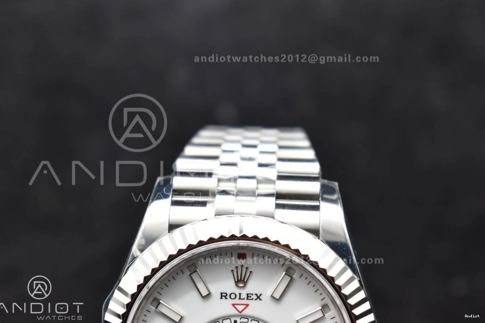 326934 Dial A2824 Edition ZF on 904L SS Sky-Dweller SS White Bracelet Best Jubilee 1:1 0402